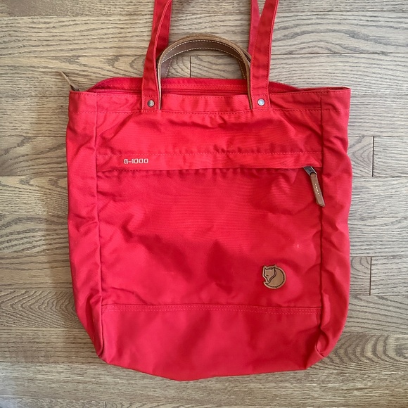Fjallraven Totepack No. 1 Red - Picture 7 of 8